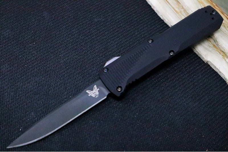 Benchmade 4600DLC Phaeton OTF - Black Blade - Automatic Knife