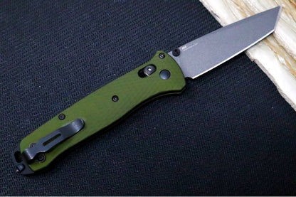 Green Aluminum Handle | Benchmade M4 Knife | Manual Folder | Northwest Knives