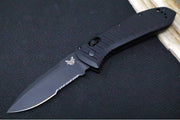 Benchmade 5700SBK Presidio Knife - Black Partial Serrated Edge - Automatic - Northwest Knives