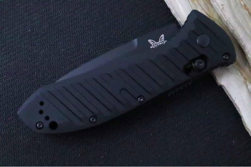 Benchmade 5700SBK Presidio Knife - Black Partial Serrated Edge - Automatic