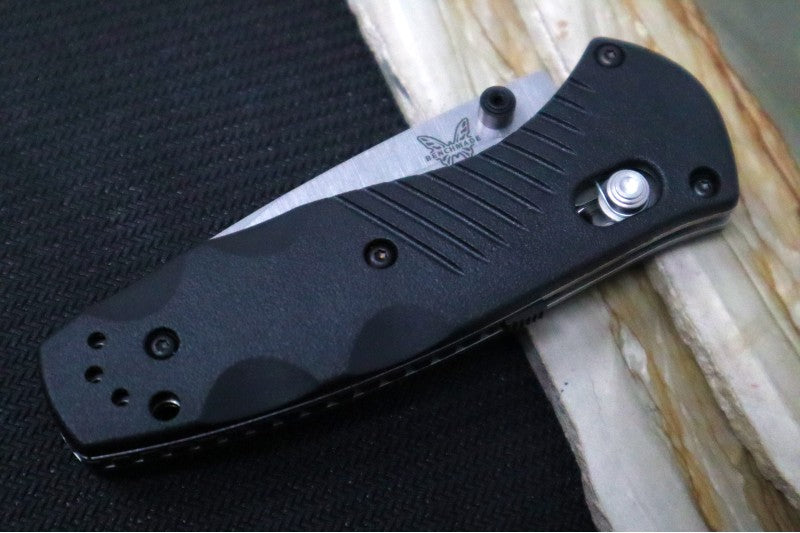 Benchmade 585 Mini-Barrage Assisted Open - Satin Blade / Black Handle - Northwest Knives