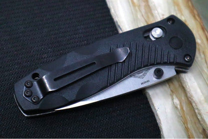 Benchmade 585 Mini-Barrage Assisted Open - Satin Blade / Black Handle