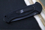 Benchmade 9051SBK AFO II Knife - Black Partial Serrate Blade - Automatic - Northwest Knives