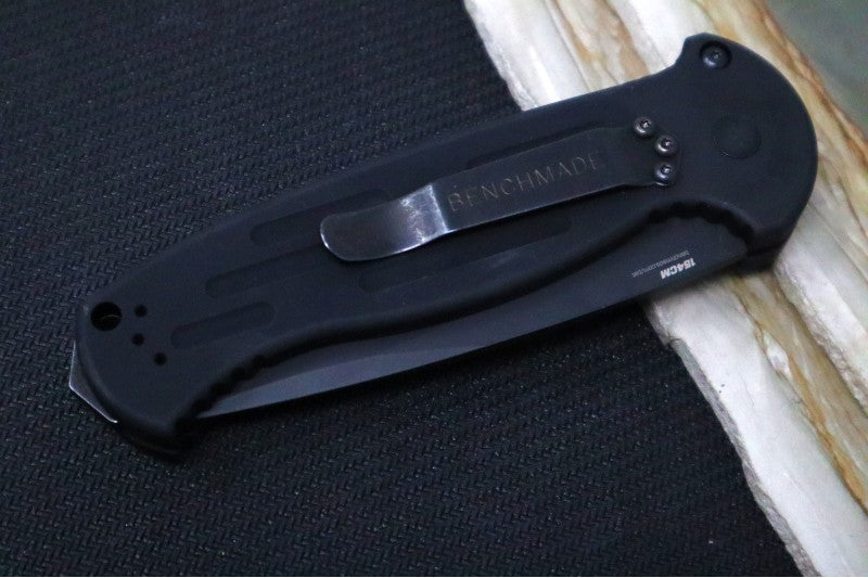 Benchmade 9051SBK AFO II Knife - Black Partial Serrate Blade - Automatic - Northwest Knives