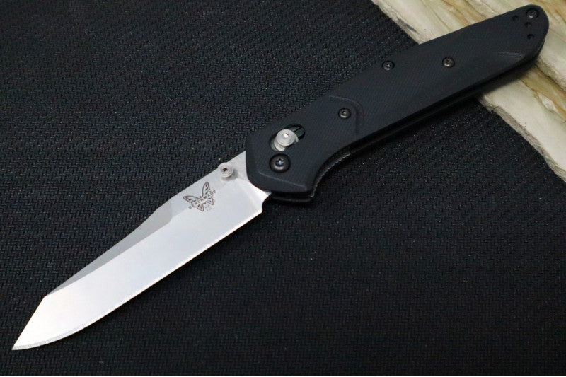 Benchmade Osborne Knife | Satin Blade & Black Handle | Northwest Knives