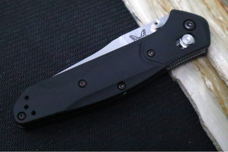 Benchmade Knife With Black Handle | Satin Blade | Northwest Knives
