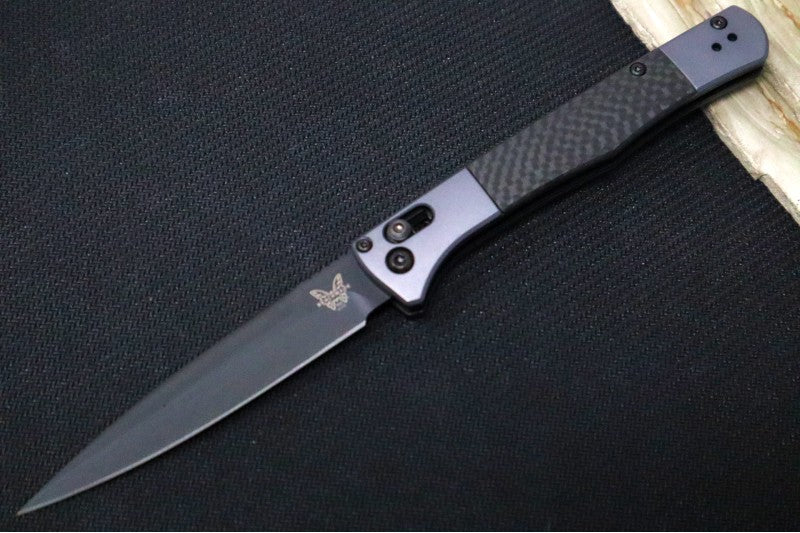 Benchmade Auto Fact | Spear Point Style Blade | Aluminum & Carbon Fiber Handle | Northwest Knives