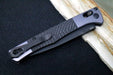 Black Carbon Fiber & Silver Aluminum Handle | Spear Point Blade | Benchmade Auto Fact Knife | Northwest Knives