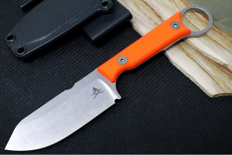 White River Knives 3.5" Firecraft Pro - Orange G10