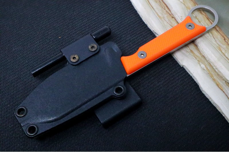 White River Knives 3.5" Firecraft Pro - Orange G10 - Northwest Knives