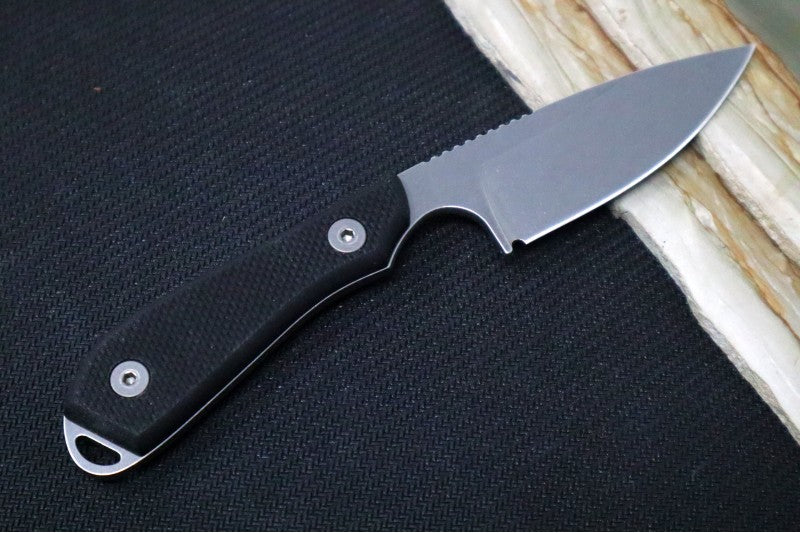 White River Knives Backpacker Pro - Black G10 Handle