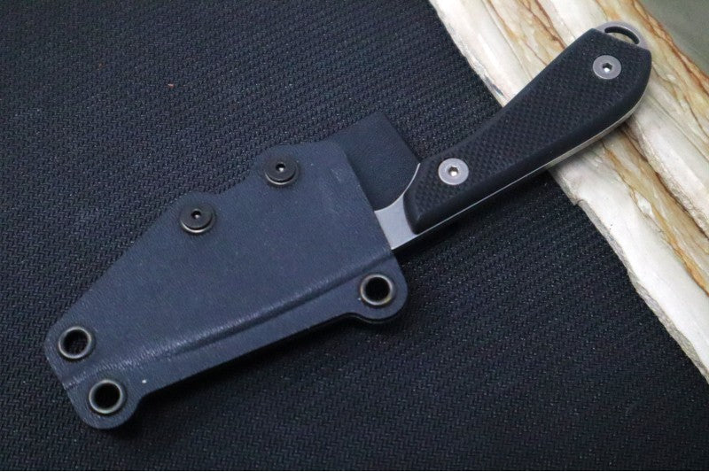 White River Knives Backpacker Pro - Black G10 Handle