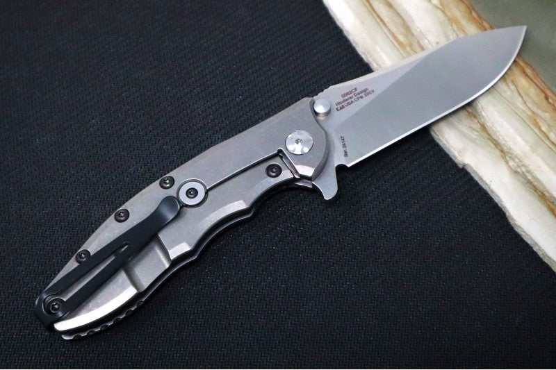 Zero Tolerance 0562CF Hinderer Designed Flipper - Carbon Fiber