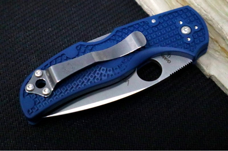 Spyderco Native 5 Lightweight - Blue FRN Handle / Satin SPY27 Blade C41PCBL5