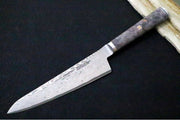 Miyabi Black - 5.5" Prep Knife - 133 Layered Damascus - Dyed Black Ash Maple Handle - Made in Seki City, Japan - Northwest Knives