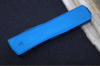Axial Shift Automatic OTF - Blackwash Finish / Dagger Blade / Blue Anodized Aluminum Handle