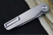 Tactile Turn Rockwall Thumbstud - Titanium Handle / Magnacut Steel / Drop Point Blade - Northwest Knives