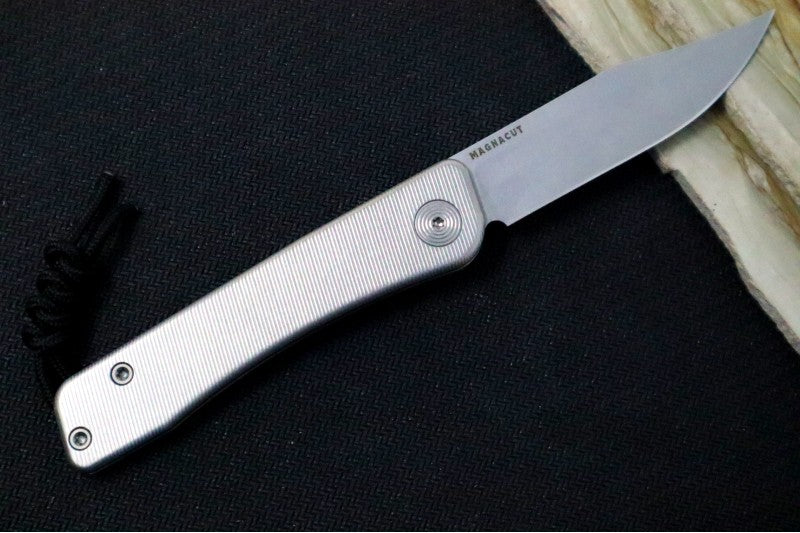 Tactile Turn Bexar - Titanium Handle / Magnacut Steel / Clip Point Blade