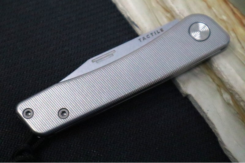 Tactile Turn Bexar - Titanium Handle / Magnacut Steel / Clip Point Blade