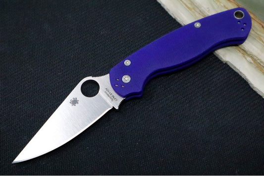 Spyderco Paramilitary 2 - Blue G10 / CPM-S110V Blade