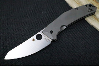 Spyderco Spydie Chef - Titanium Handle / Satin LC200N Blade - C211TIP