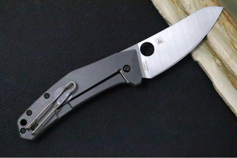 Spyderco Spydie Chef - Titanium Handle / Satin LC200N Blade - C211TIP - Northwest Knives