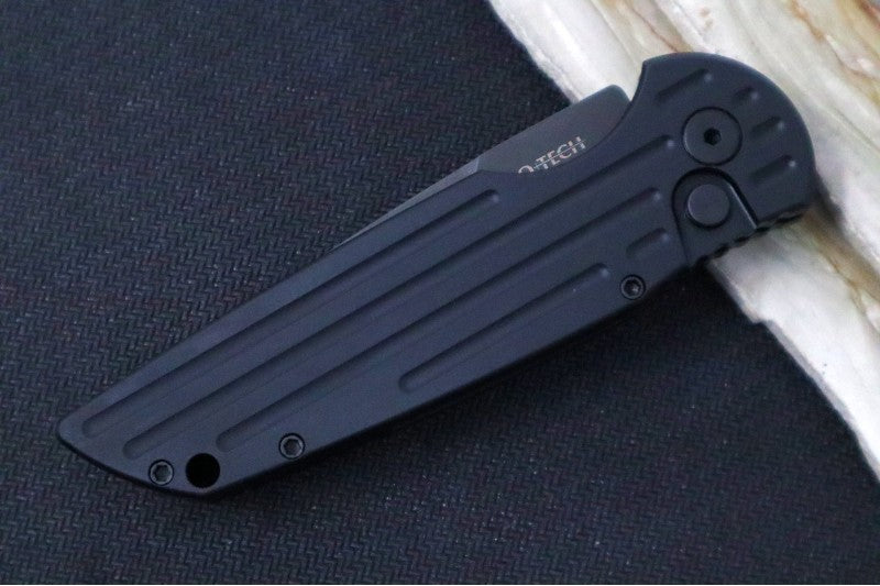 Pro Tech Tactical Response 3 Auto SWAT - Black Anodized Aluminum Handle / Black Blade & Hardware / CPM-154CM TR-3SWAT