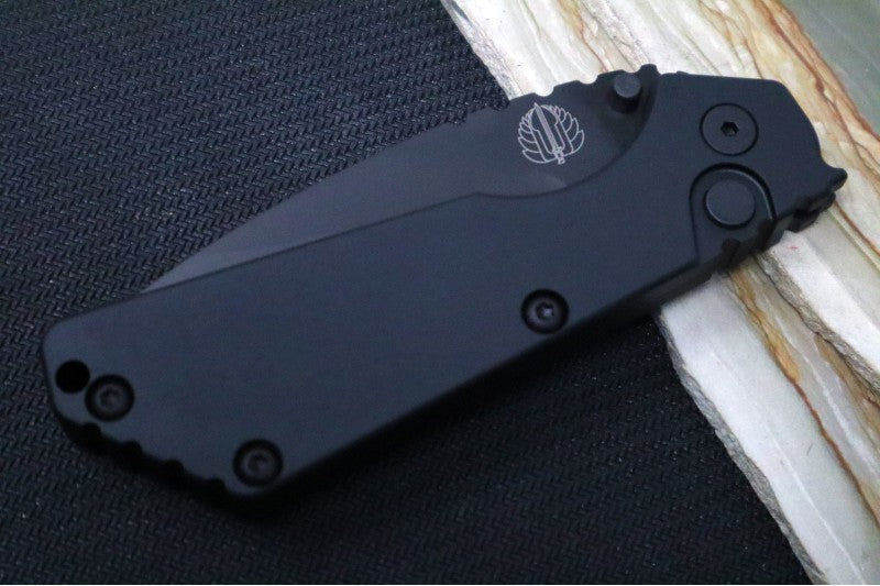 Pro Tech Strider SnG - Black Aluminum Handle / Black Blade 2403 - Northwest Knives