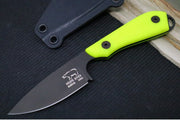 White River Knives Backpacker Pro - Hi-Vis G10 Handle / CPM-S35VN / Black IonBond Coating WRM1-THV-CBI - Northwest Knives