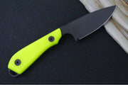 White River Knives Backpacker Pro - Hi-Vis G10 Handle / CPM-S35VN / Black IonBond Coating WRM1-THV-CBI - Northwest Knives
