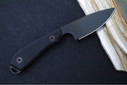 White River Knives Backpacker Pro - Black G10 Handle / CPM-S35VN / Black IonBond Coating WRM1-TBL-CBI - Northwest Knives
