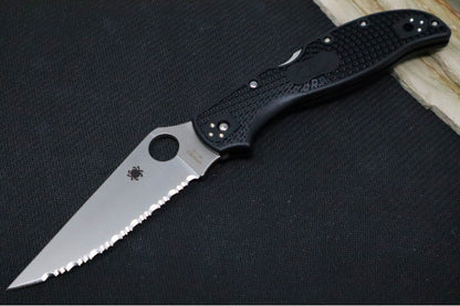 Stretch 2 Knife | Satin Serrated Blade | Black FRN Handle | Northwest Knives