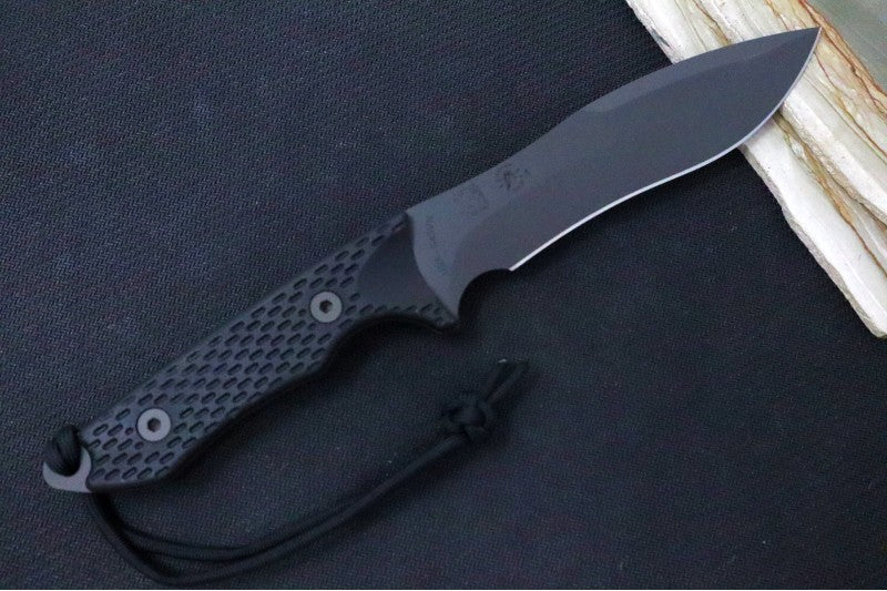 Spartan Blades Ronin Shinto Fixed Blade - Black CPM-S45VN Blade / Black Micarta Handle / Black Kydex Sheath SB47BKBKKYBK - Northwest Knives