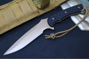 Spartan Blades ARES Fixed Blade - Flat Dark Earth Blade & Black Micarta Handle - Northwest Knives