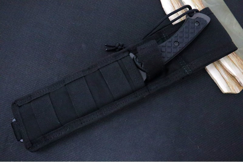 Spartan Blades ARES Fixed Blade - Black Blade & Black Micarta Handle - Northwest Knives