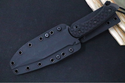 Spartan Blades Horkos Fixed Blade - Black Blade / Black Micarta Handle / Black Kydex Retention Sheath SB4BKBKKYBK