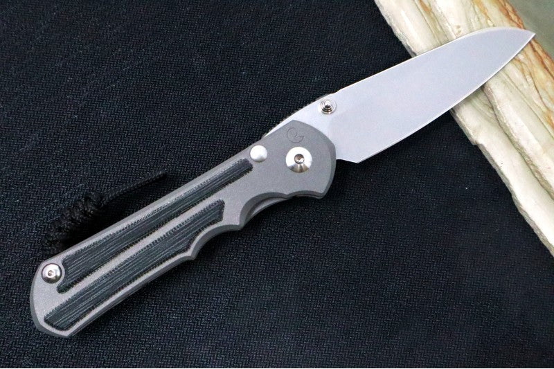 Chris Reeve Knives Large Inkosi LEFT HAND - Insingo - Black Canvas Micarta LIN-1029 - Northwest Knives