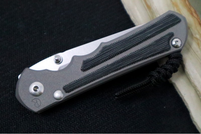 Chris Reeve Knives Large Inkosi LEFT HAND - Insingo - Black Canvas Micarta LIN-1029 - Northwest Knives