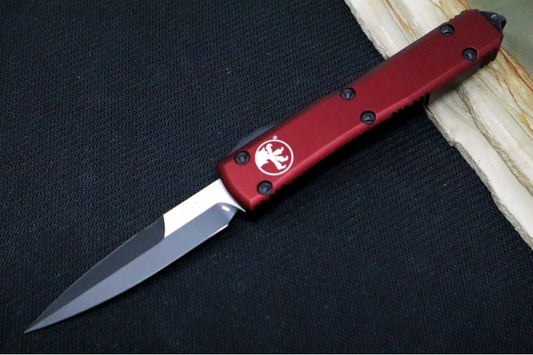 Microtech Ultratech OTF - Bayonet Edge / Black Blade / Merlot Body 120-1MR