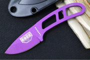 Esee Knives Candiru - Purple Skeletonized Handle / 1095 Steel / Purple Textured Powdered Blade CAN-PURP-BLK-E - Northwest Knives
