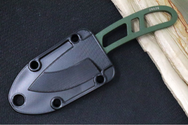 Esee Knives Candiru - OD Green Skeletonized Handle / 1095 Steel / OD Green Textured Powdered Blade CAN-OD-E