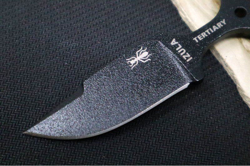 Esee Knives  - Black G-10 Handle / 1095 Steel / Black Powdered Coating Finish ESEE-TERTIARY