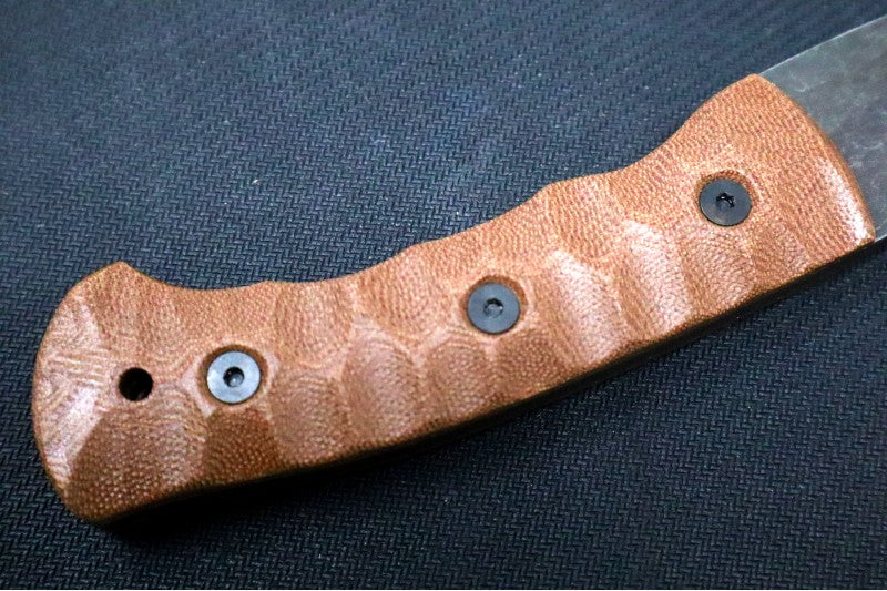 Esee Gibson Axe | Black Stonewash Finish | Brown Sculpted Micarta Handle | Northwest Knives