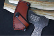 Axe Head Blade in a Black Stonewash Finish | Brown Sculpted Micarta Handle | Northwest Knives