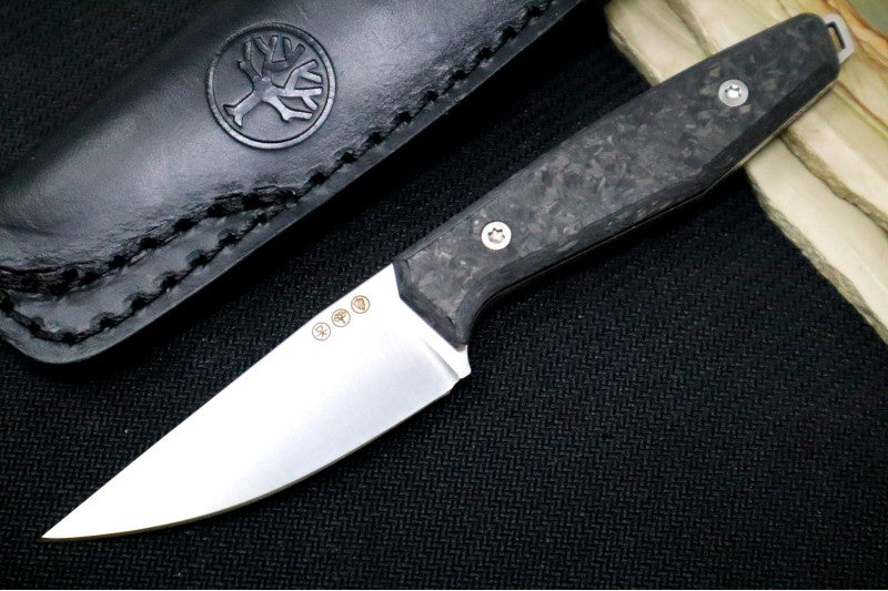 Boker Daily Knives AK1 - Black Carbon Fiber Handle / RWL 34 Blade / Drop Point 126502