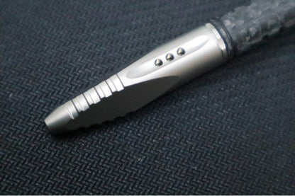 Microtech Kyroh Pen - Bead Blasted Titanium w/ Tritium Insert 403-TI-BBTRI