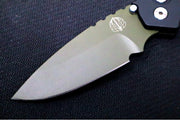 Pro Tech Strider SnG NWK Exclusive - OD Green Cerakoted Blade / 154CM / Black Aluminum Handle / Black DLC Titanium Clip - Northwest Knives