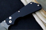 Pro Tech Strider SnG NWK Exclusive - OD Green Cerakoted Blade / 154CM / Black Aluminum Handle / Black DLC Titanium Clip - Northwest Knives