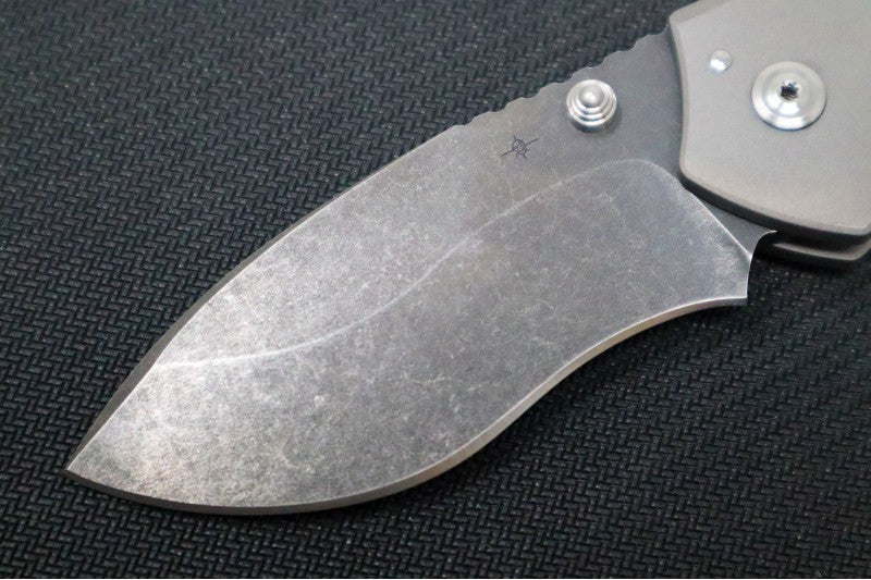 Toor Knives XT1 Alpha - CPM-154CM / Recurve Blade / Full Titanium Handle 28672482