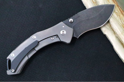 Toor Knives XT1 Alpha - CPM-154CM / Recurve Blade / Full Titanium Handle 28672482